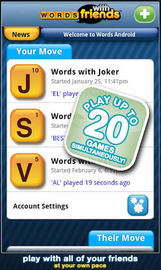 Words With Friends Classic截图2