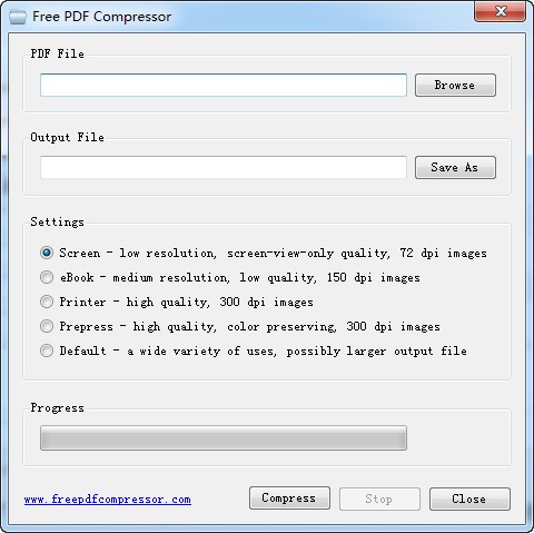 Free PDF Compressor(PDF压缩软件)