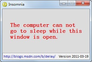 Insomnia(阻止电脑休眠工具)