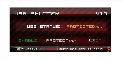 USB Shutter(USB端口管理工具)