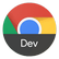Chrome浏览器开发版icon图