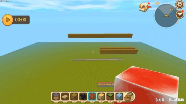 迷你世界：玩家意外造出300米的浮空沙墙，原来操作这么简单！