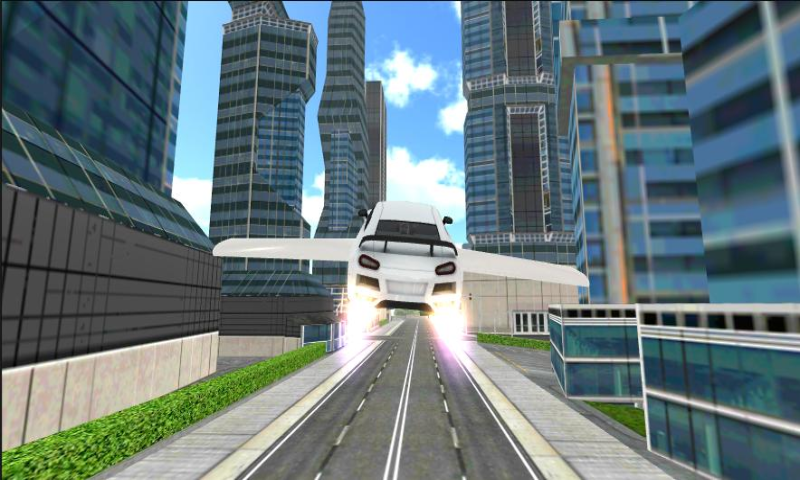 飞行汽车游戏模拟游戏截图3