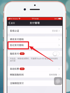 微信app中红包密码忘记的详细解决方法