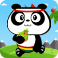 熊猫爬竹子icon图