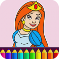 Princess Coloring Gameicon图