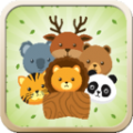 儿童动物贴纸icon图