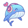 鲸鱼语音交友软件icon图