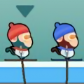 奇葩滑雪游戏双人icon图